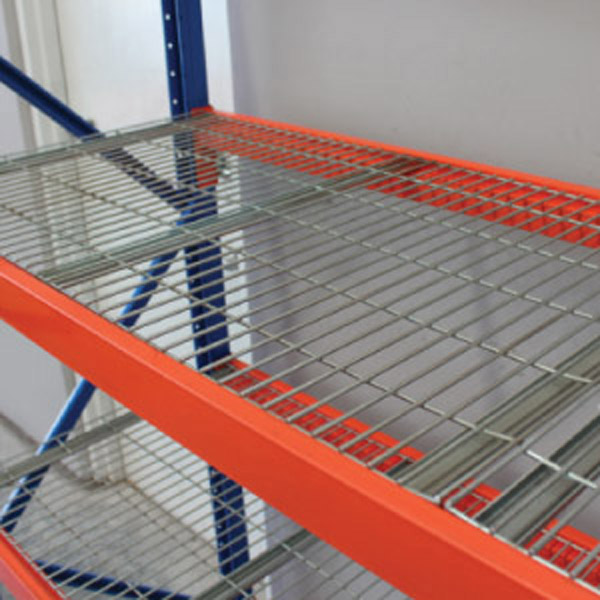 TRADEMASTER WORKSHOP SHELVING RACK 1800 X 2200MM WITH 4 WIRE SHELVES